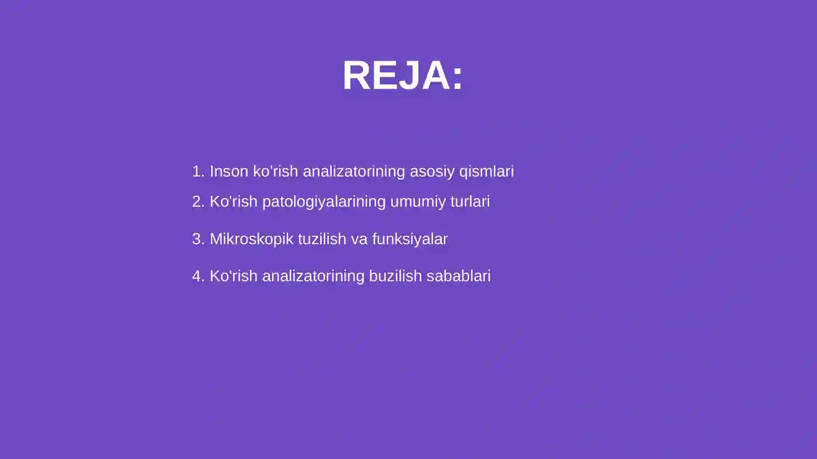 Inson korish analizatorlari patalogiyasi 2