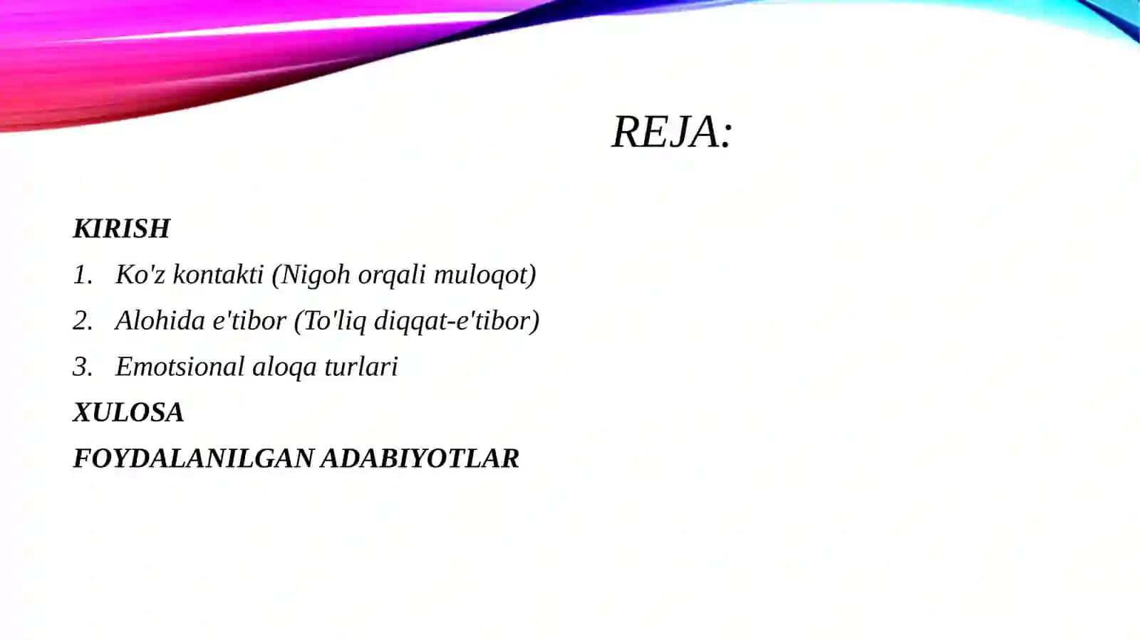 Bolalarni qanday sevish kerak Ross Campbell 2