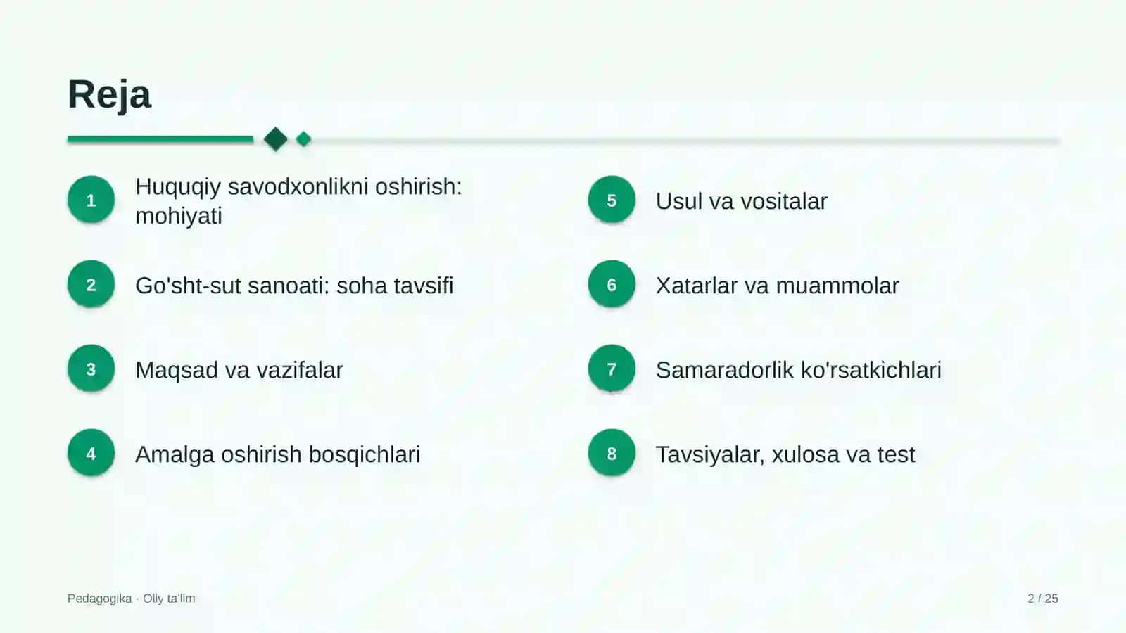 go'sht sut sanoatida huquqiy savodxonlikni oshirish 8309 2