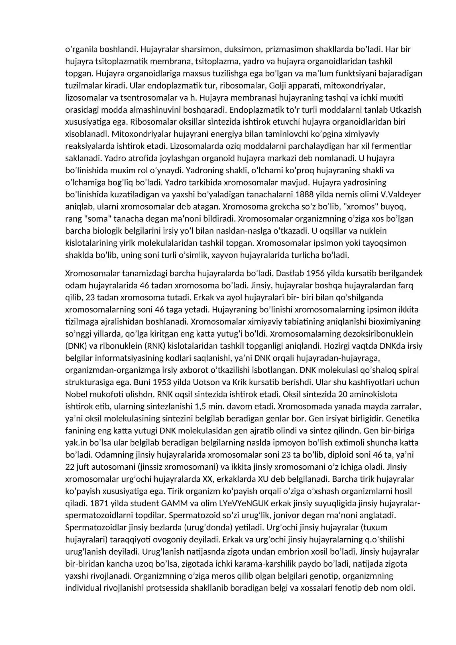IRSIY KASALLIKLAR KLASSIFIKATSIYASI. IRSIY KASALLIKLAR DIAGNOSTIKASIDA MOLEKULYAR GENETIK TAHLIL 2