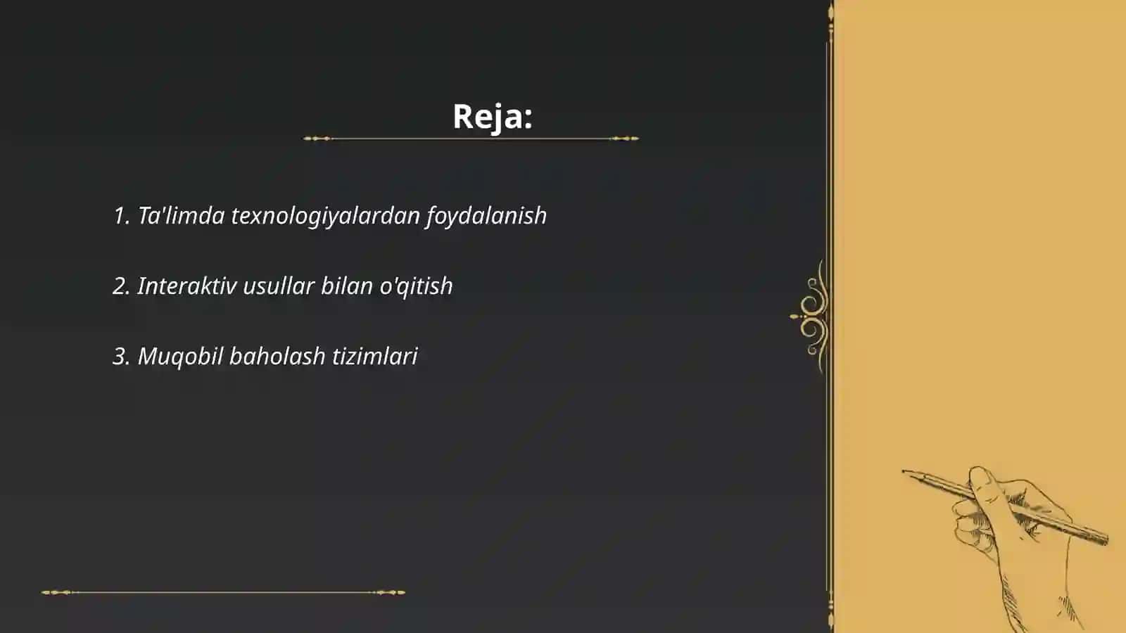 Ta'limda texnologiyalardan foydalanish 2