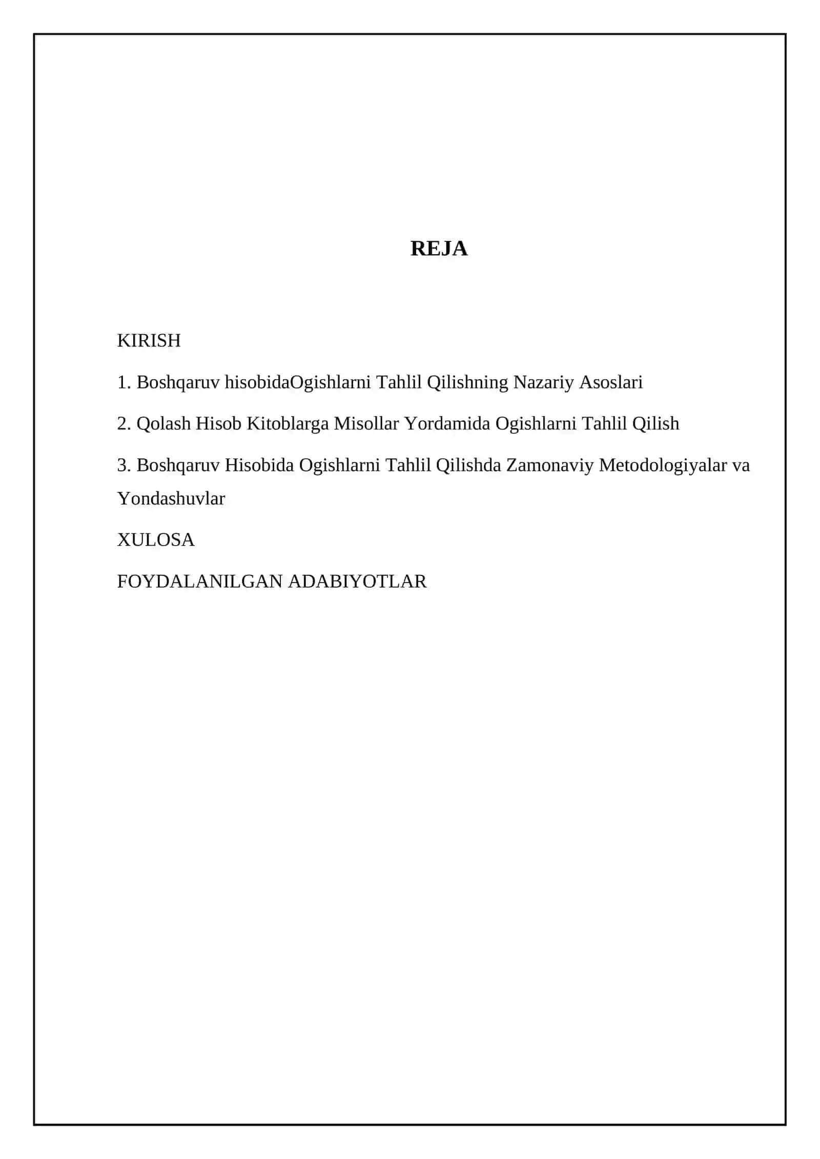 Ogishlarni Tahlil Qilishning Nazariy Asoslari 2