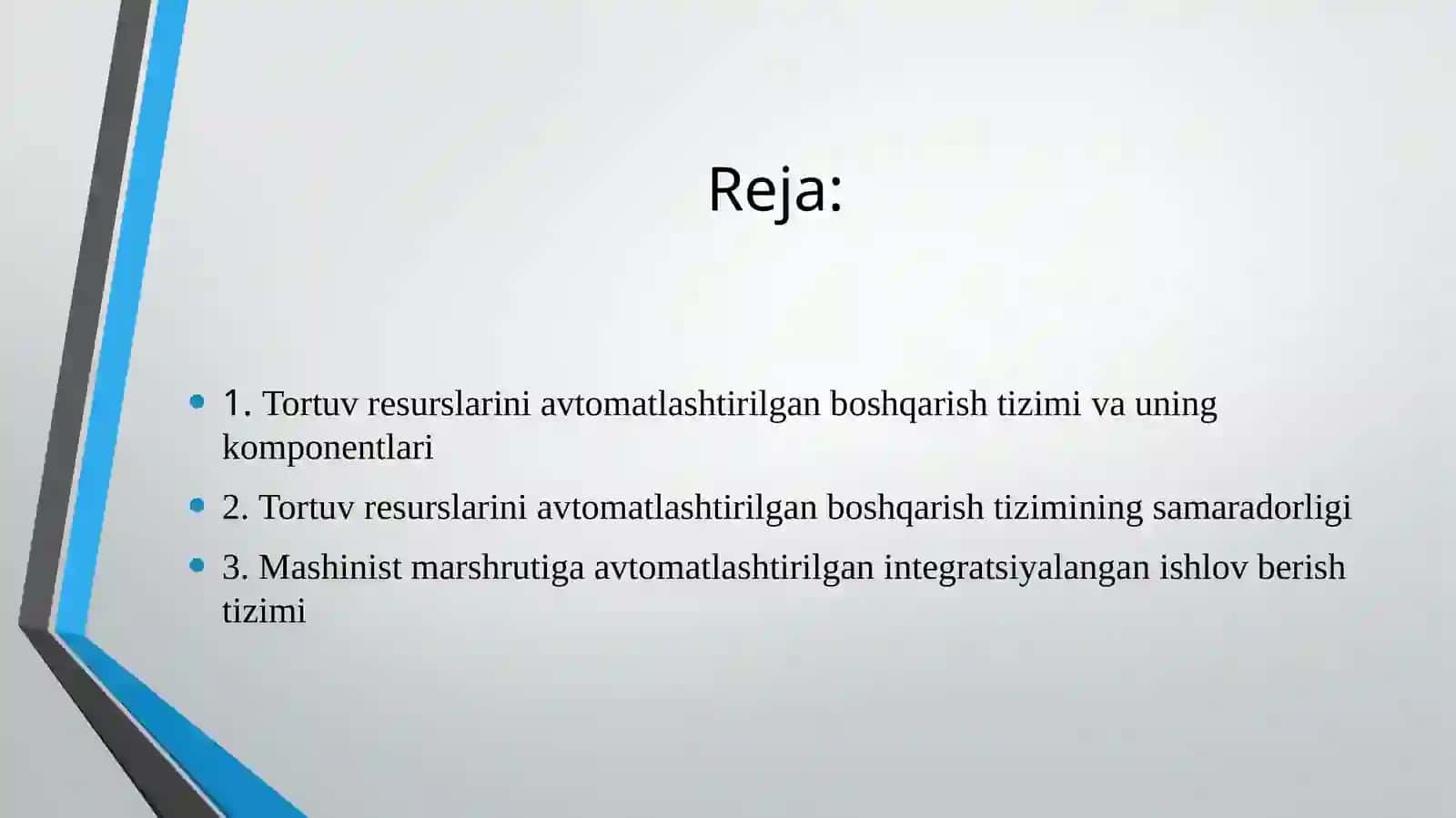 Tortuv resurslarini avtomatlashtirilgan boshqarish tizimi 2