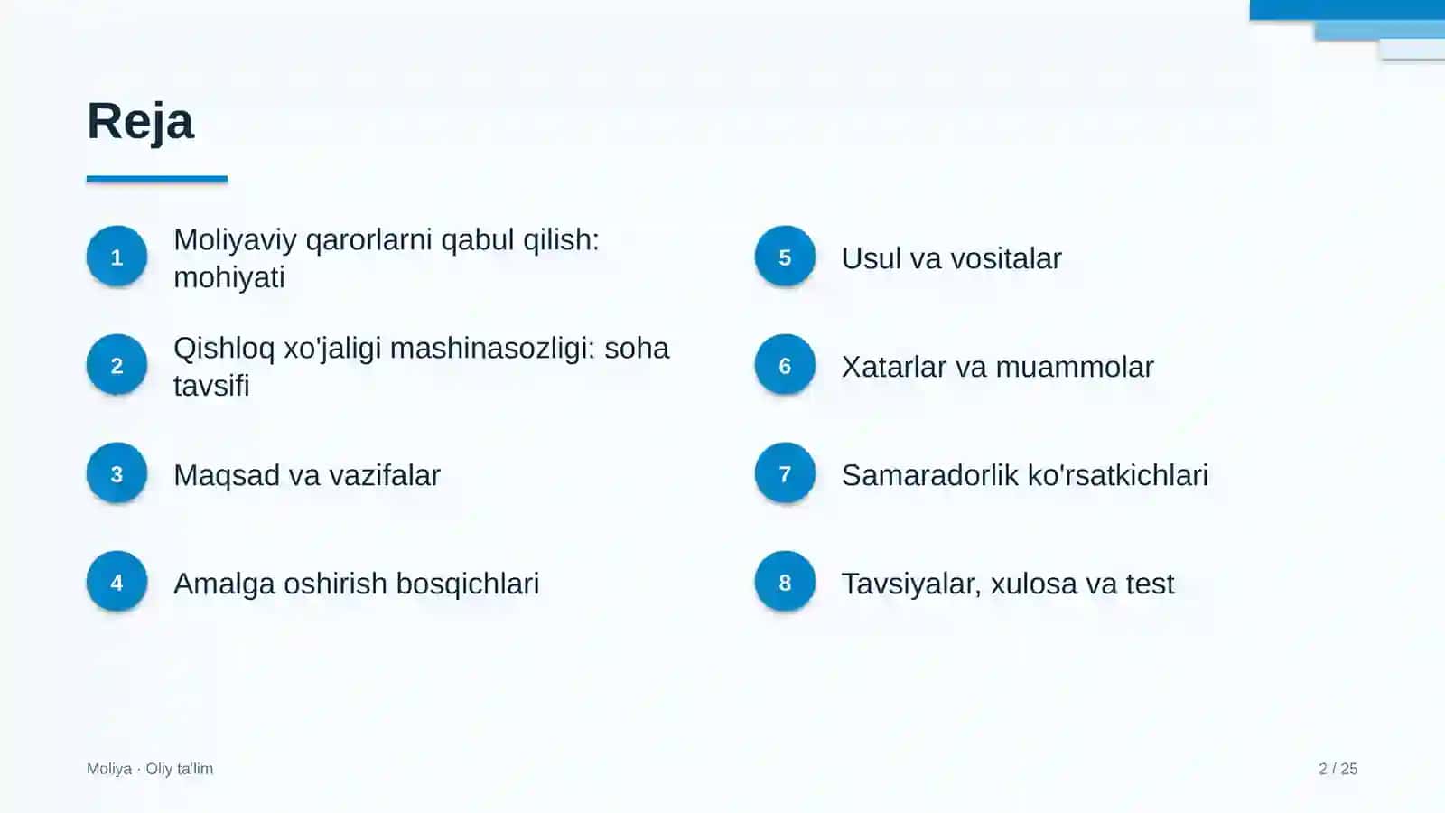 qishloq xo'jaligi mashinasozligida moliyaviy qarorlarni qabul qilish 6376 2