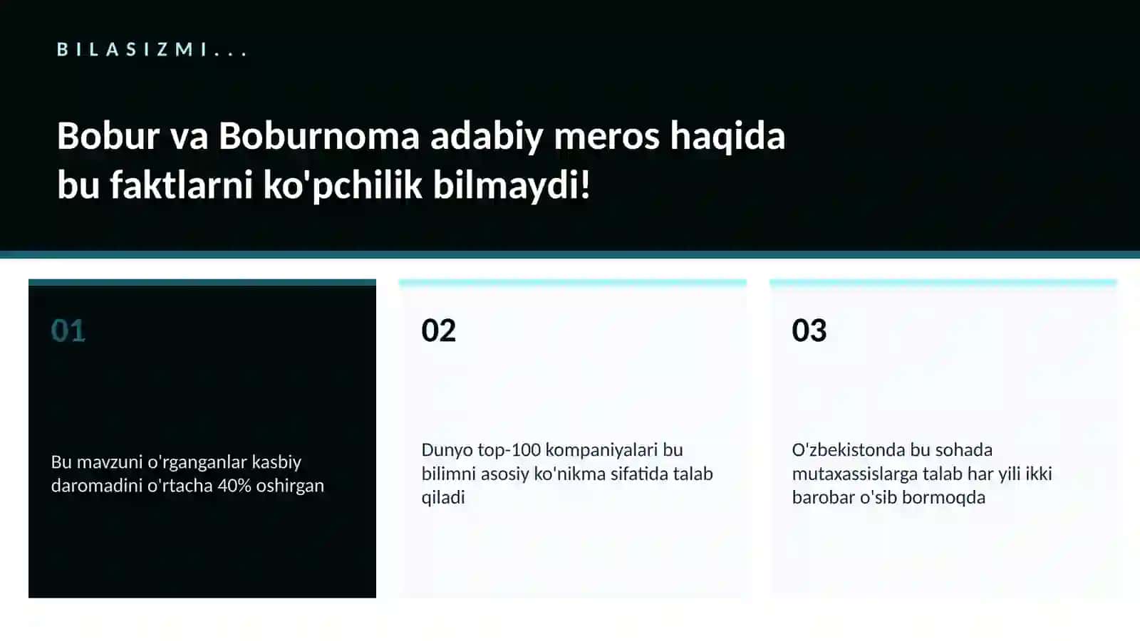 Bobur va Boburnoma adabiy meros 2