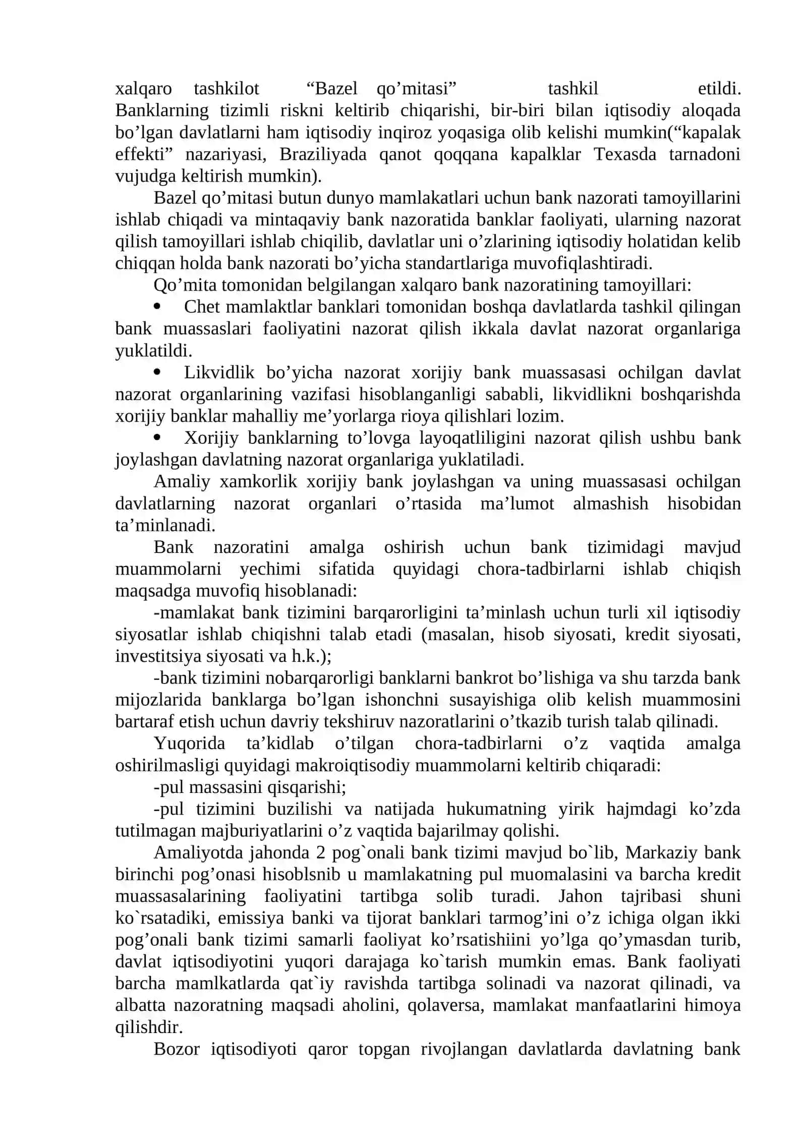 BANK MUASSASALARIDA MOLIYAVIY NAZORATNI TASHKIL ETISH 2