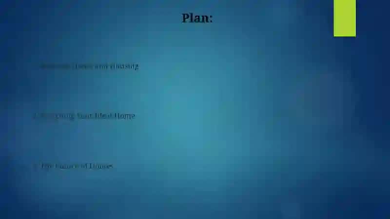 Make Presentation work about home and houses 2