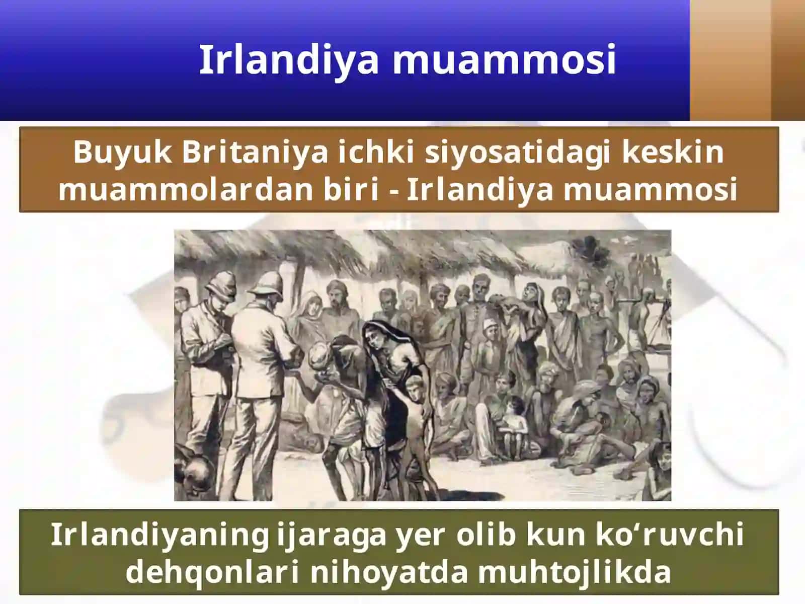 Buyuk Britaniya ning ichki siyosati 2