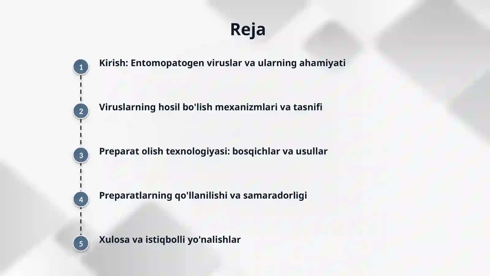 Viruslar asosida olinayotgan entomapatogen preparatlar olish usuli 2