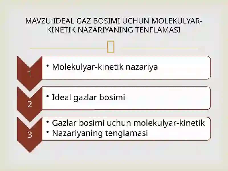 FIZIKA FANIDAN TAYYORLAGAN TAQDIMOTI 2