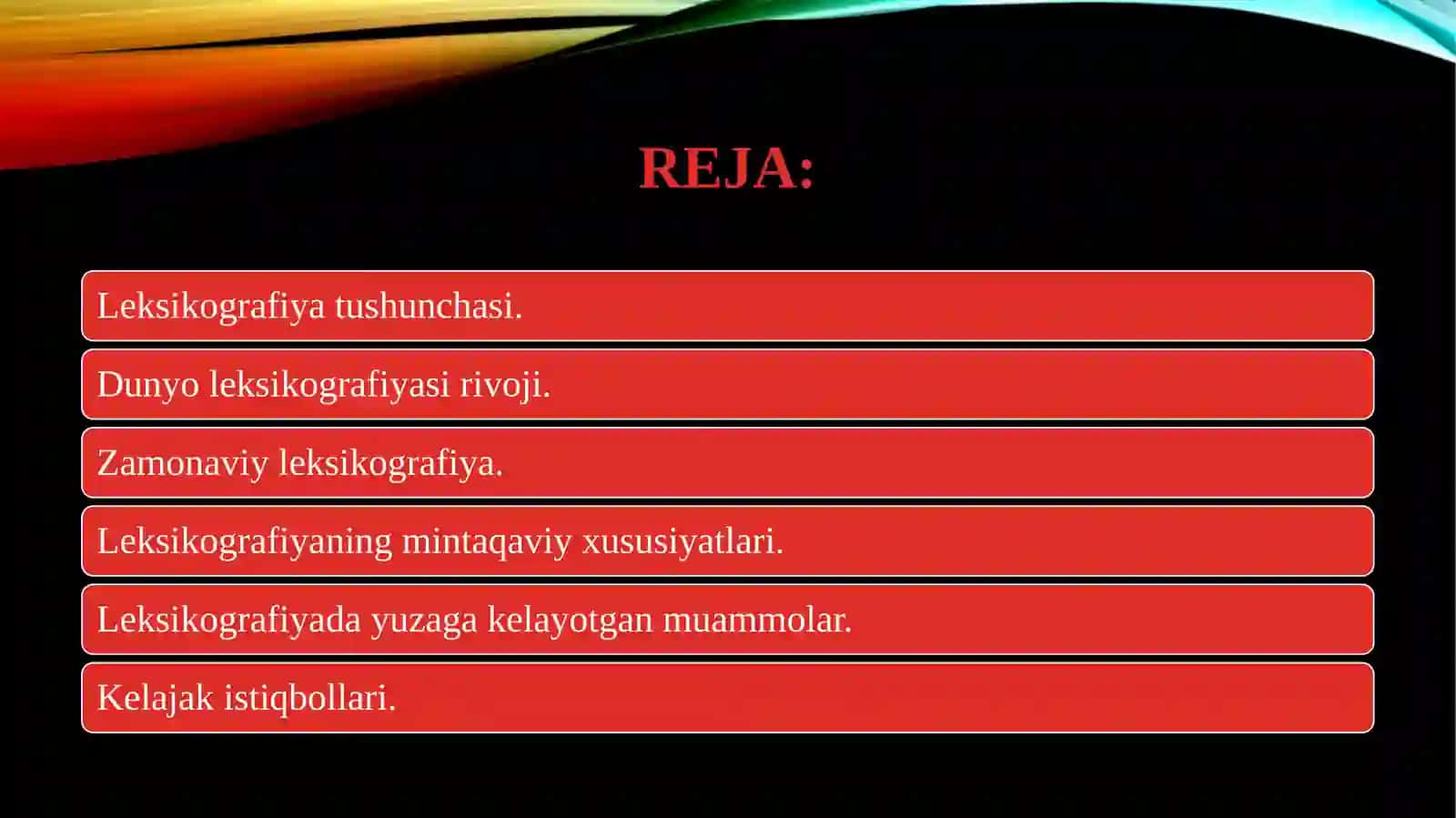 Dunyo leksikografiyasi 2