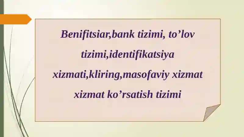 O‘zbekiston Respublikasi bank tizimi va uning tarkibi 2