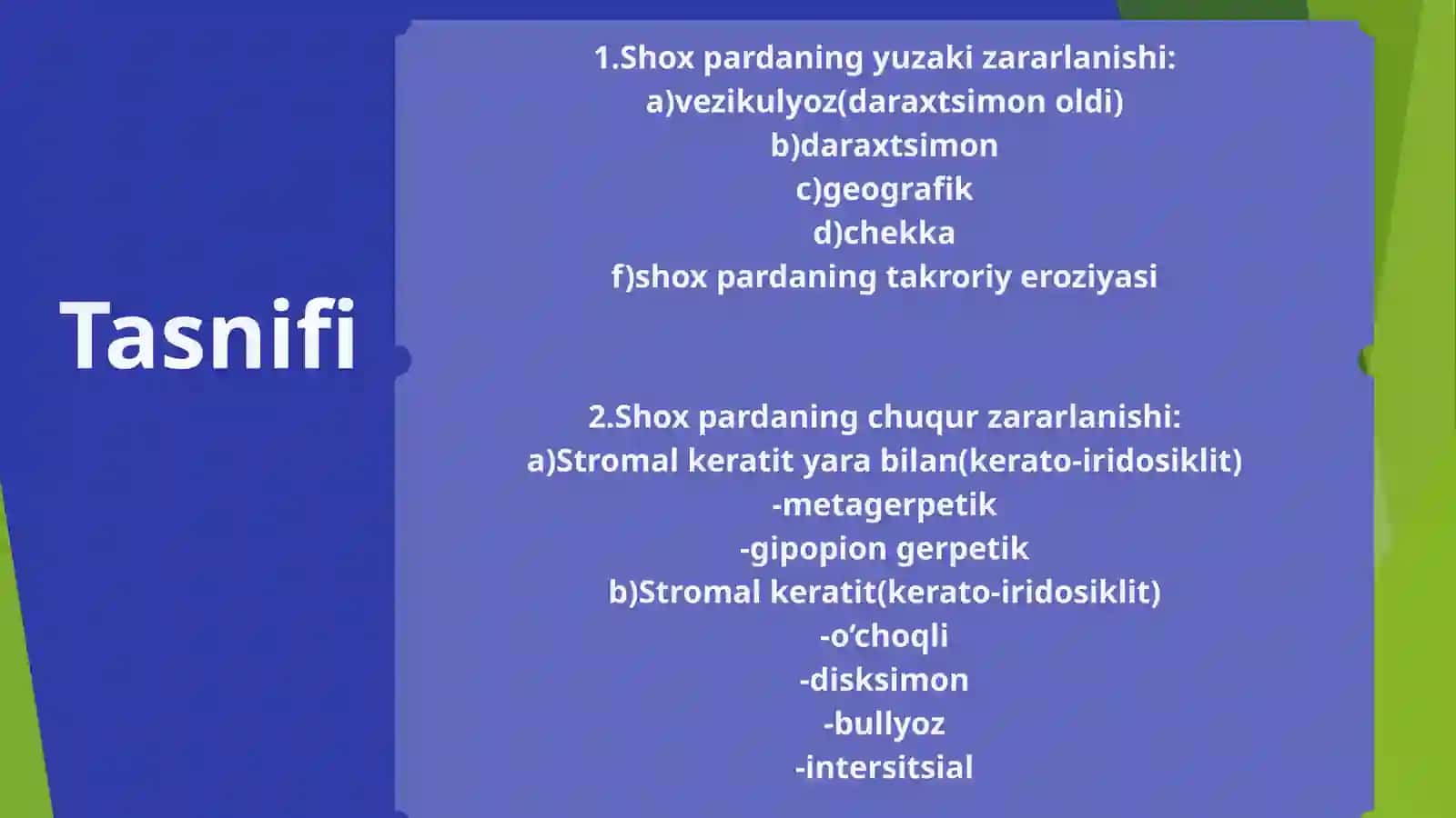 Gerpetik keratitlar 2