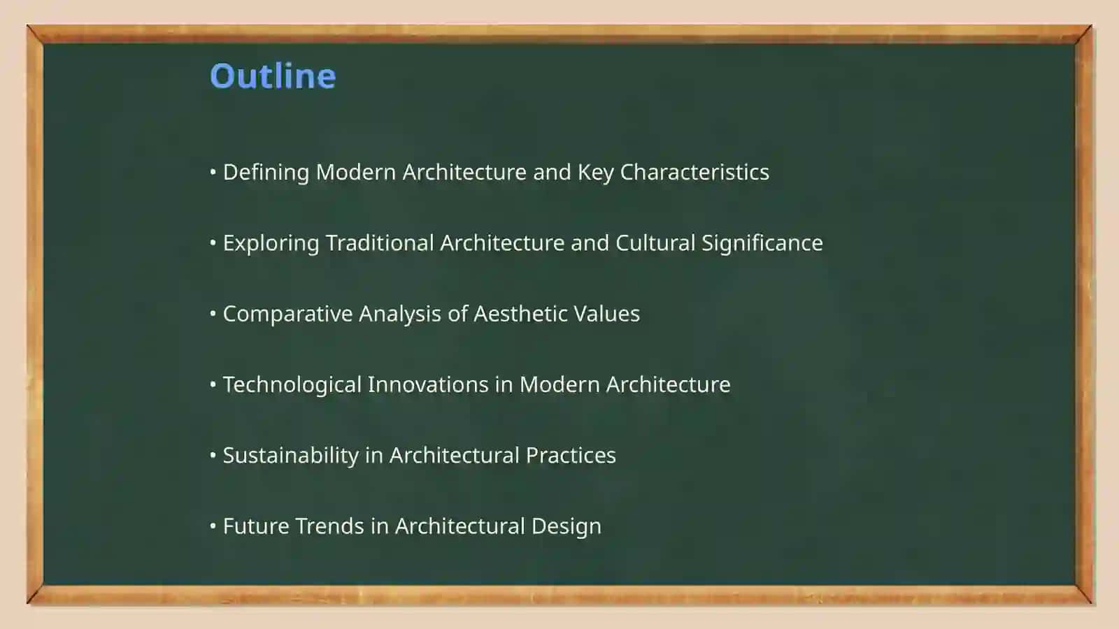 Modern vs Traditional architecture. Ingilis tilidan 2