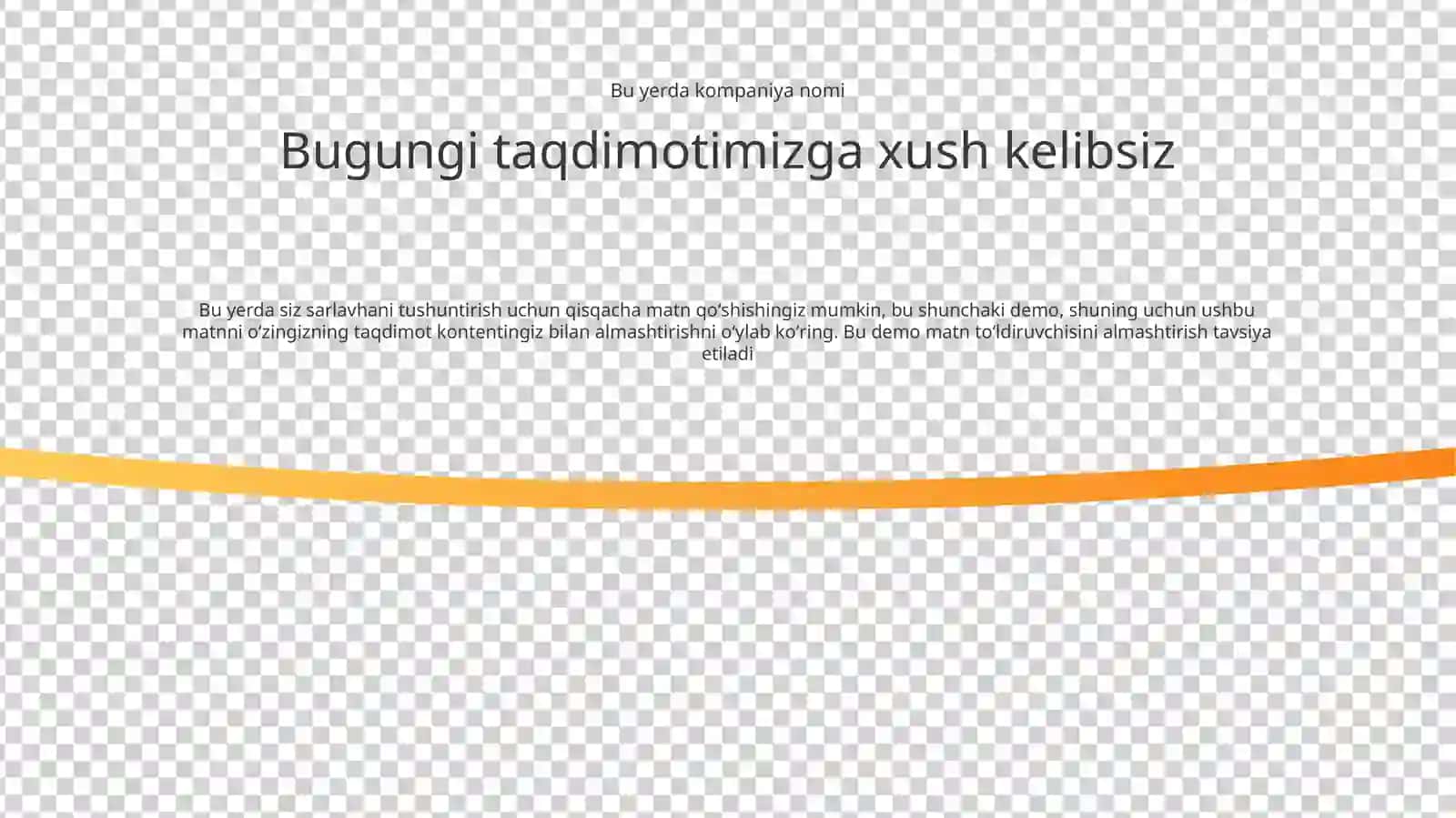 Zamonaviy Sarlavha Taqdimoti (10 Slayd) 2