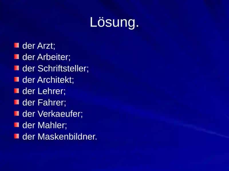 Berufswahl und Faehigkeiten 2