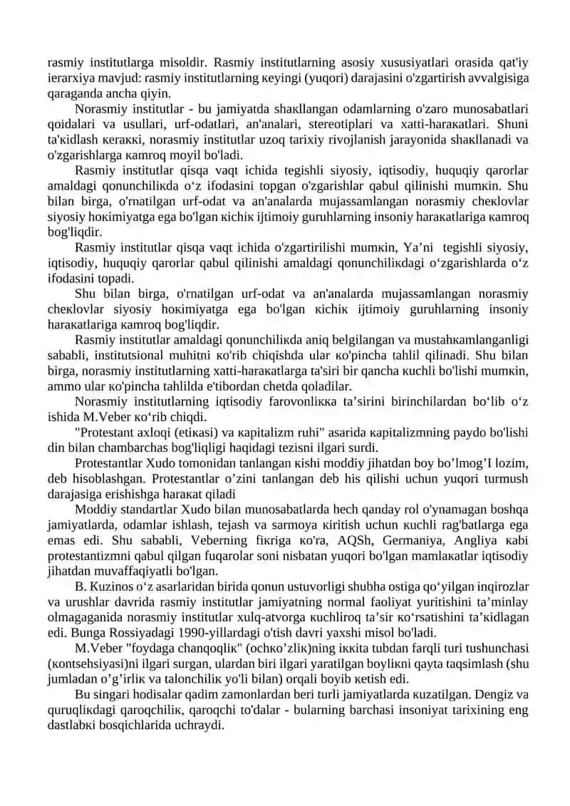 Iqtisodiy siyosatni ishlab chiqishda vositalar va cheklovlar 2