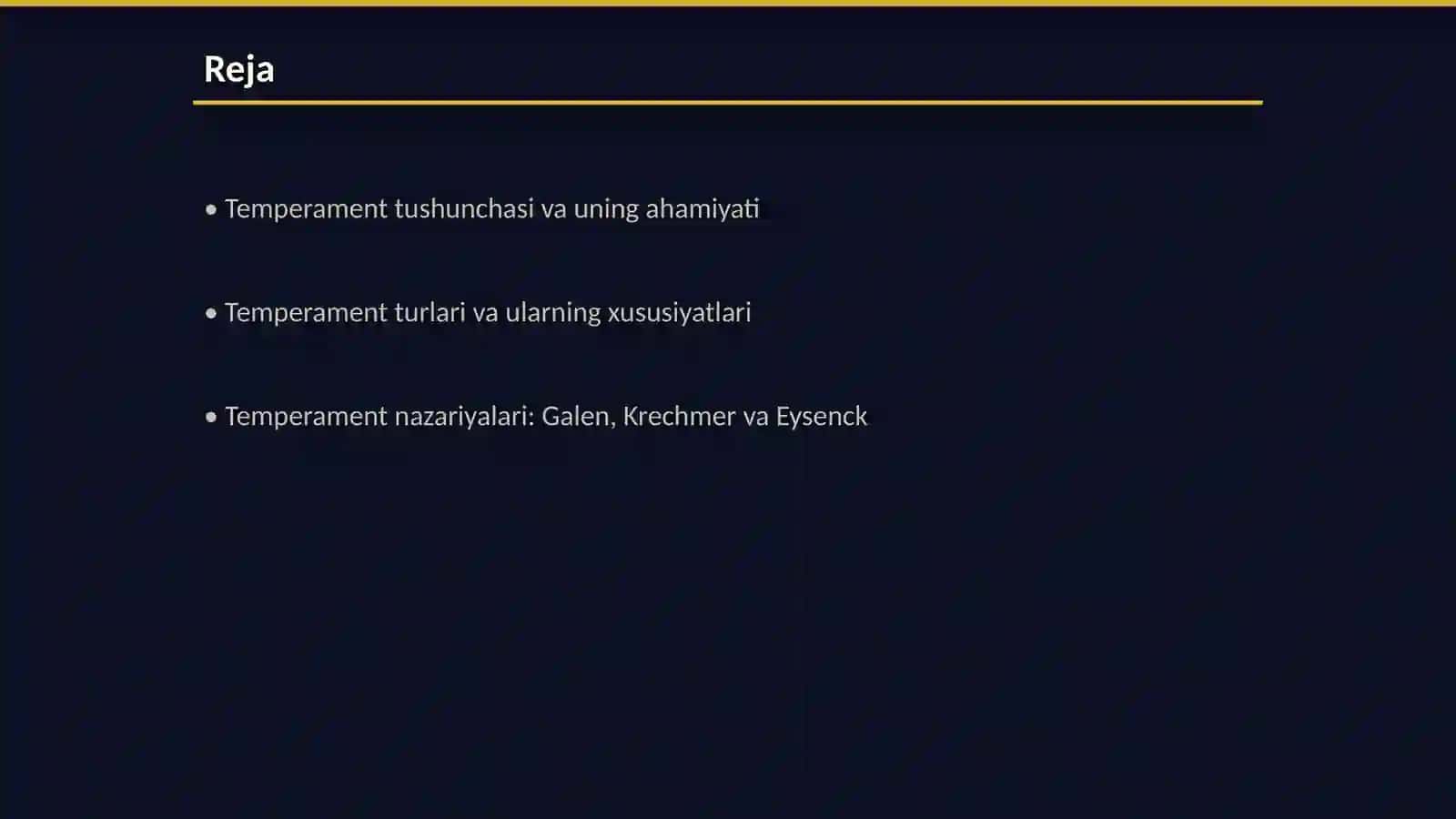 Temperament va uning nazariyalari 2