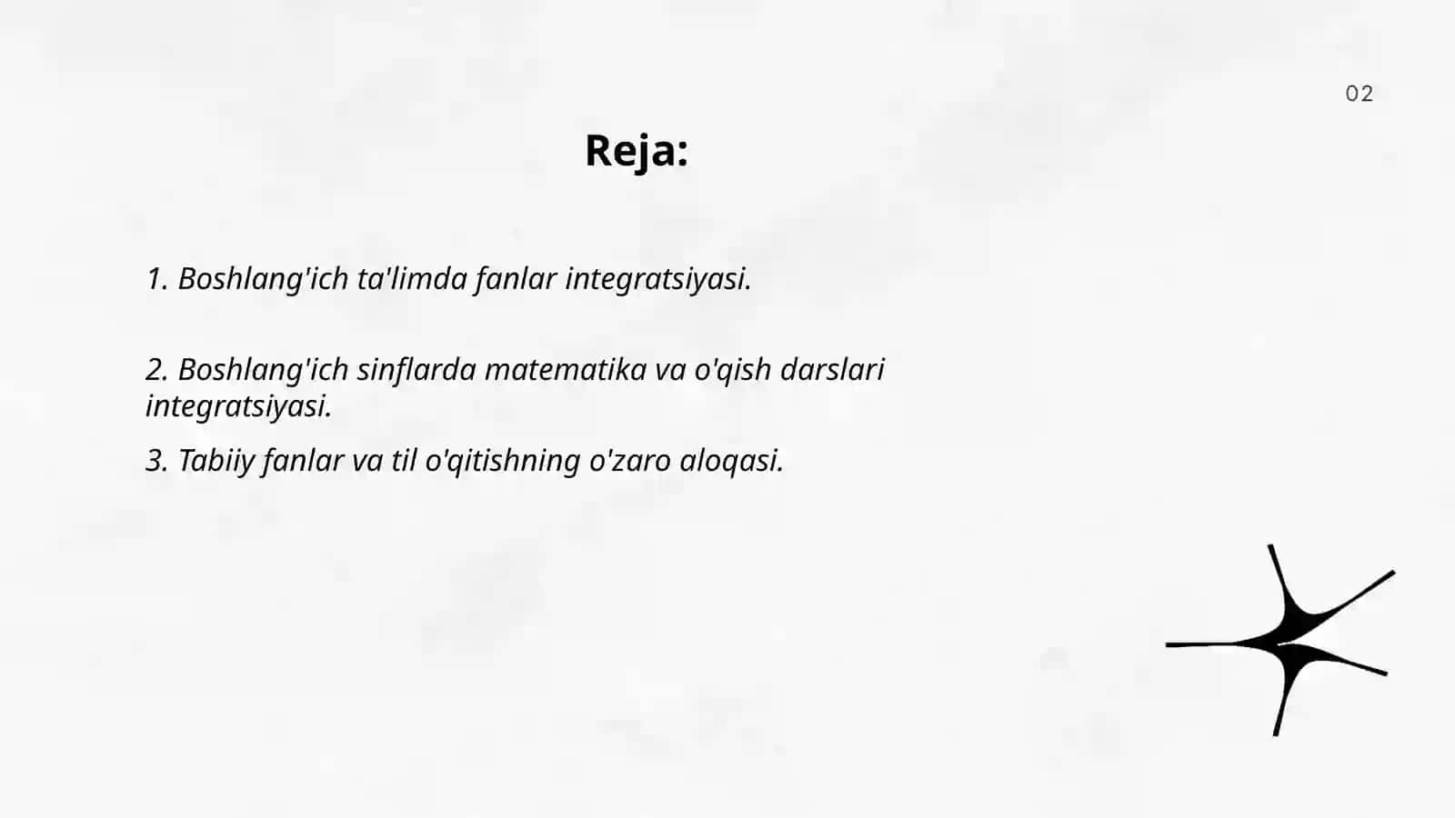 Boshlang'ich ta'limda fanlar integratsiyasi 2
