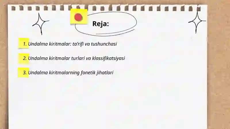 Undalma kiritmalar 2