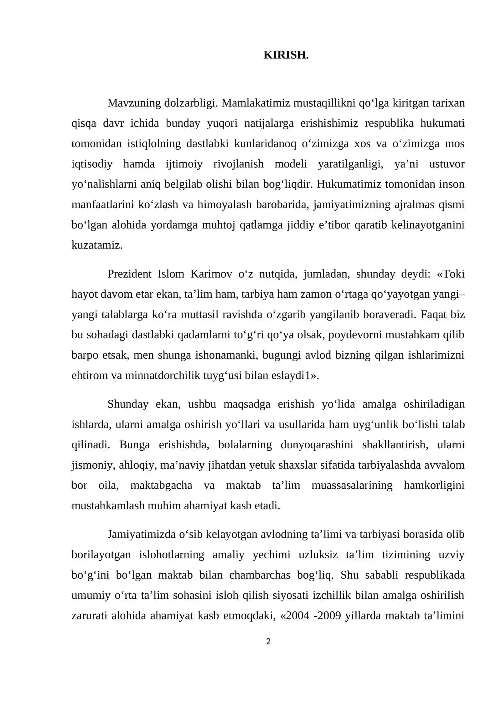Ko’zi ojiz bolalarni fazoda mo’ljal olishga o’rgatish texnologiyalari 2