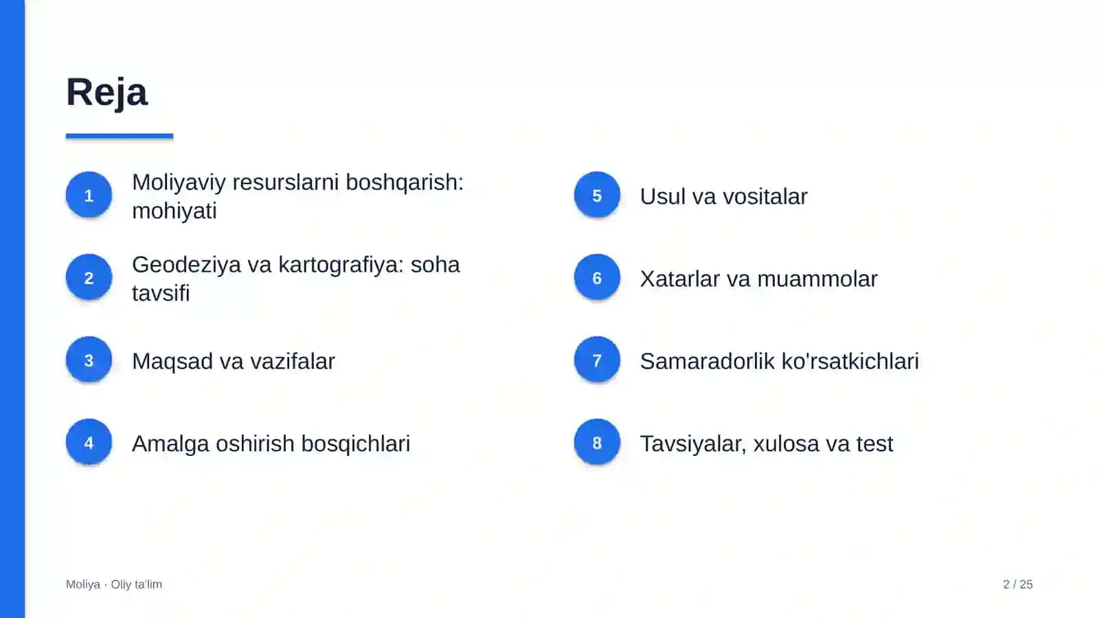 geodeziya va kartografiyada moliyaviy resurslarni boshqarish 2852 2