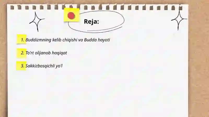 Jahon dinlari. Buddaviylik dini 2