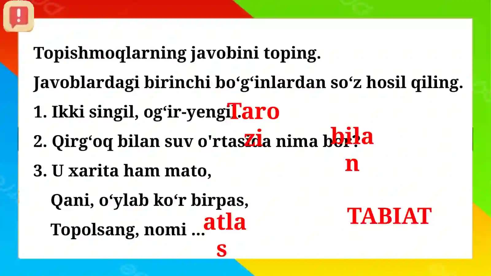 Tabiat mo'jizalari 2