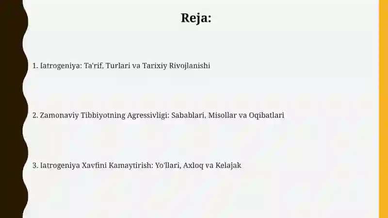 Iatrogeniya: Ta'rif, Turlari va Tarixiy Rivojlanishi 2