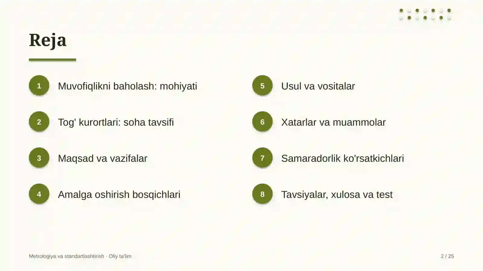 tog' kurortlarida muvofiqlikni baholash 7598 2