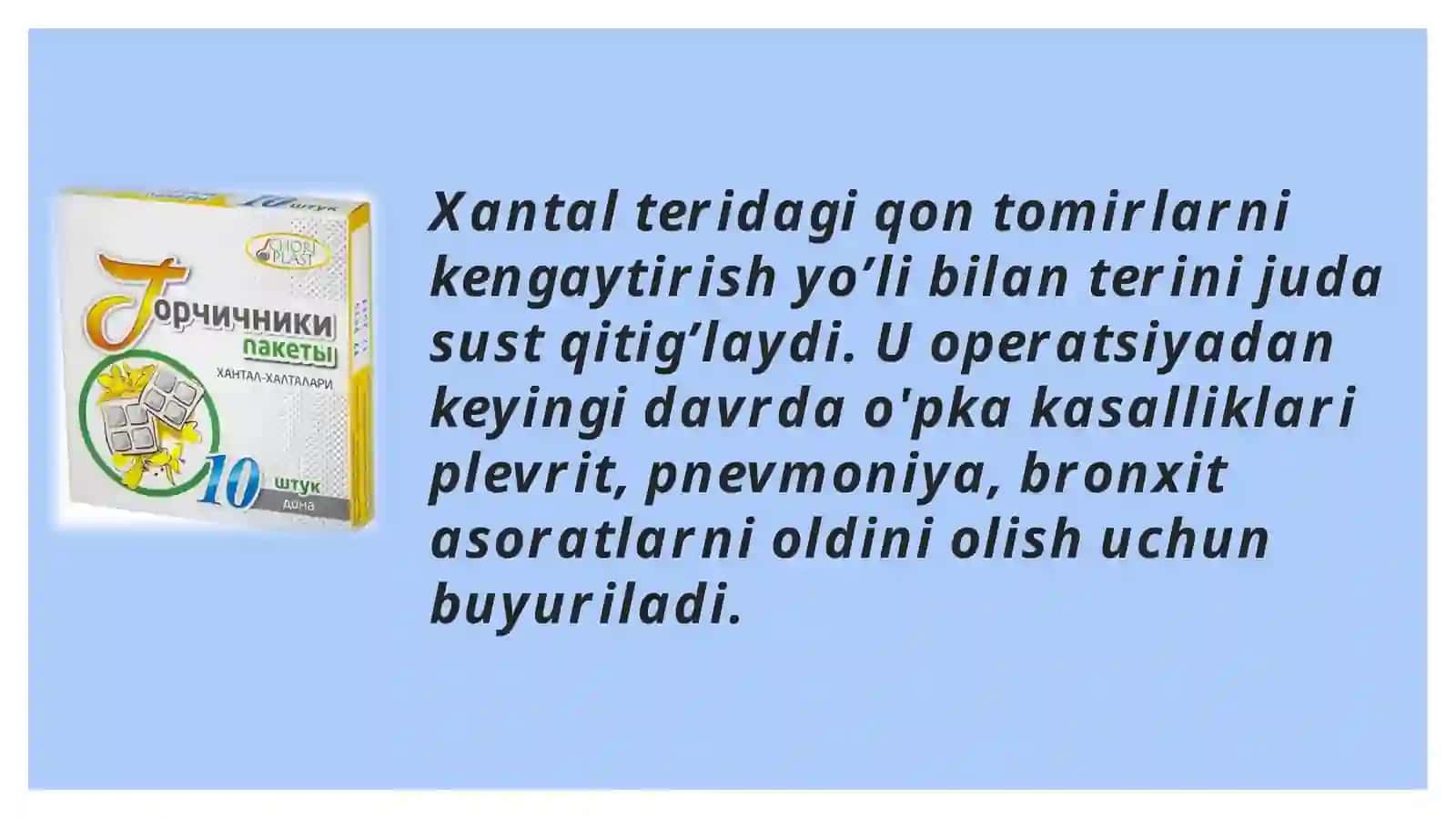 Xantal plasterlari 2