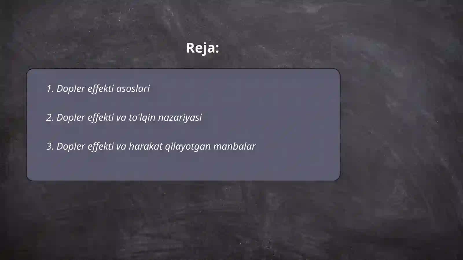 Dopler effekti 2