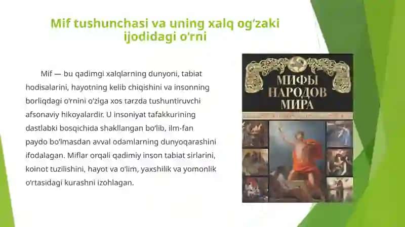 Dunyo xalqlari miflari 2