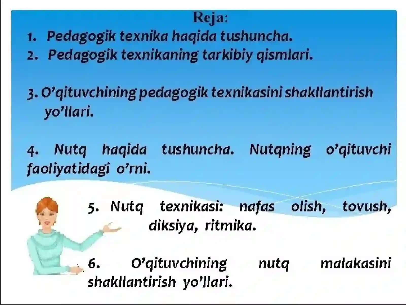Pedagogik texnika haqida tushuncha 2