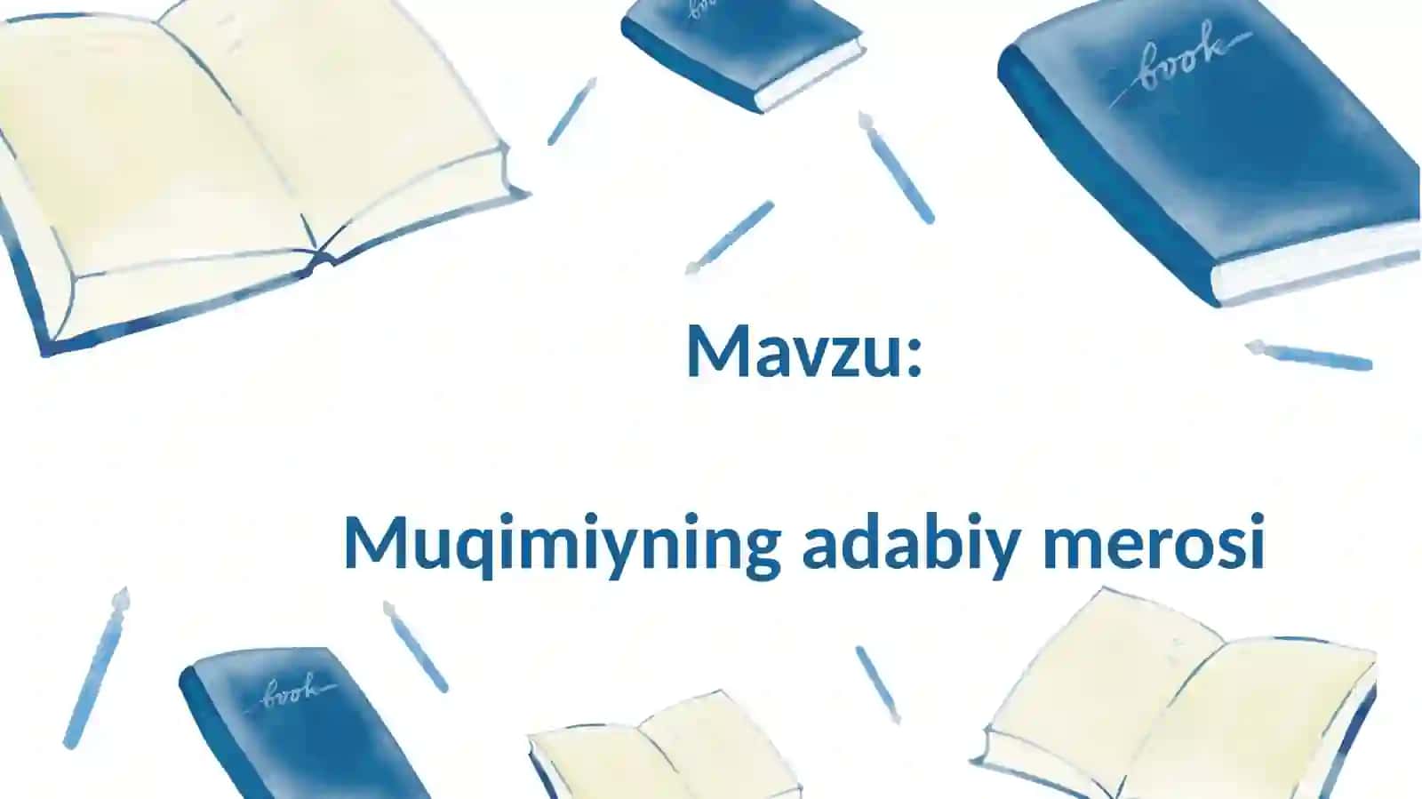 Muqimiyning adabiy merosi 2