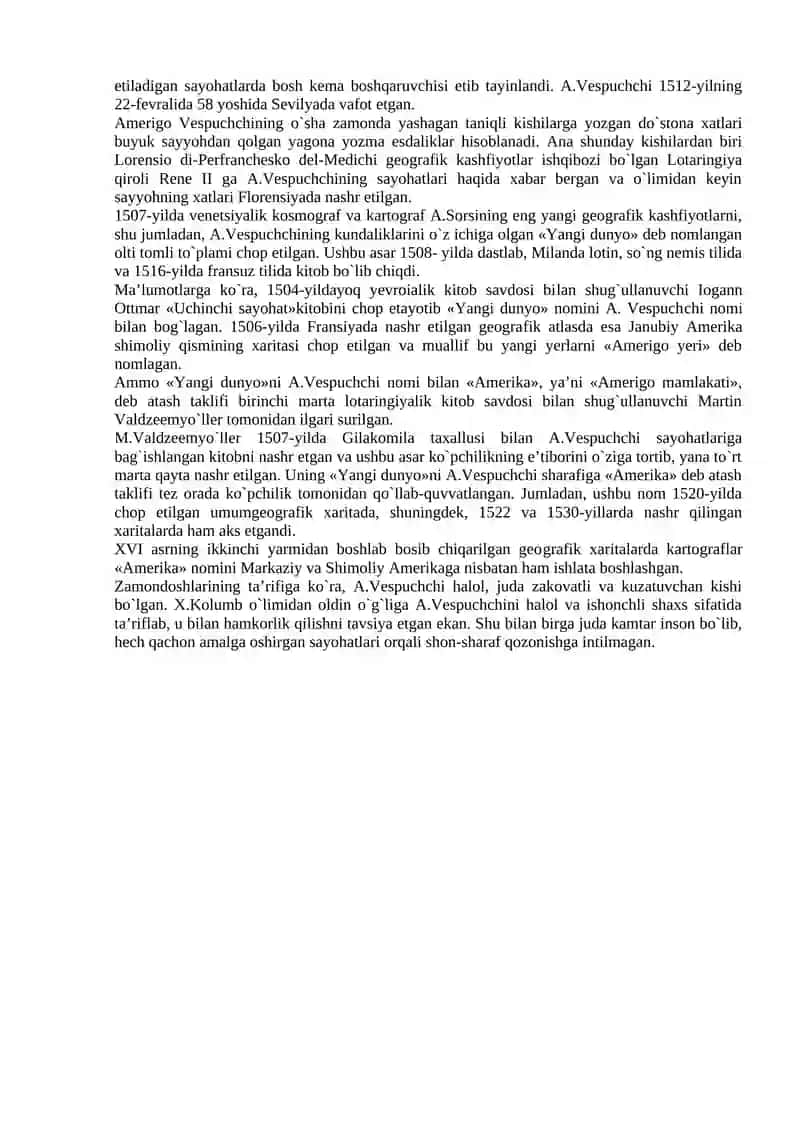 Amerigo Vespuchchi 2