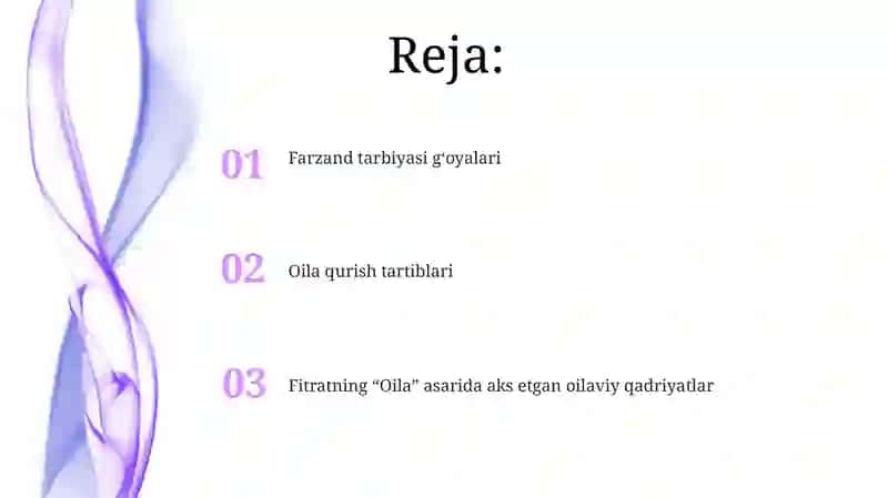 Fitratning "Oila"asari 2