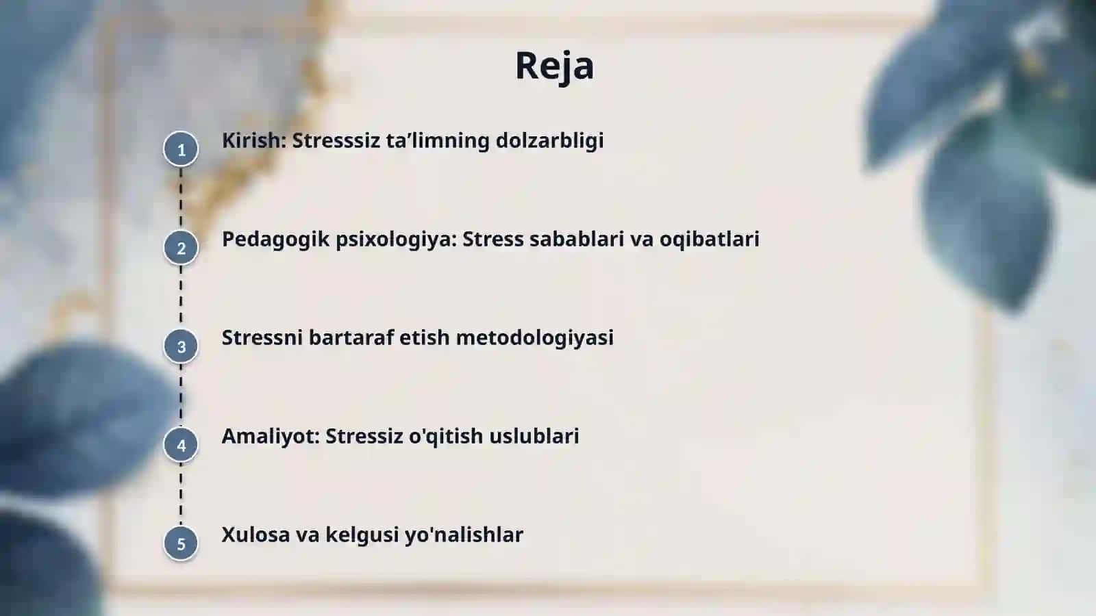 Stresssiz taʼlim -umriboqiy muallim 2