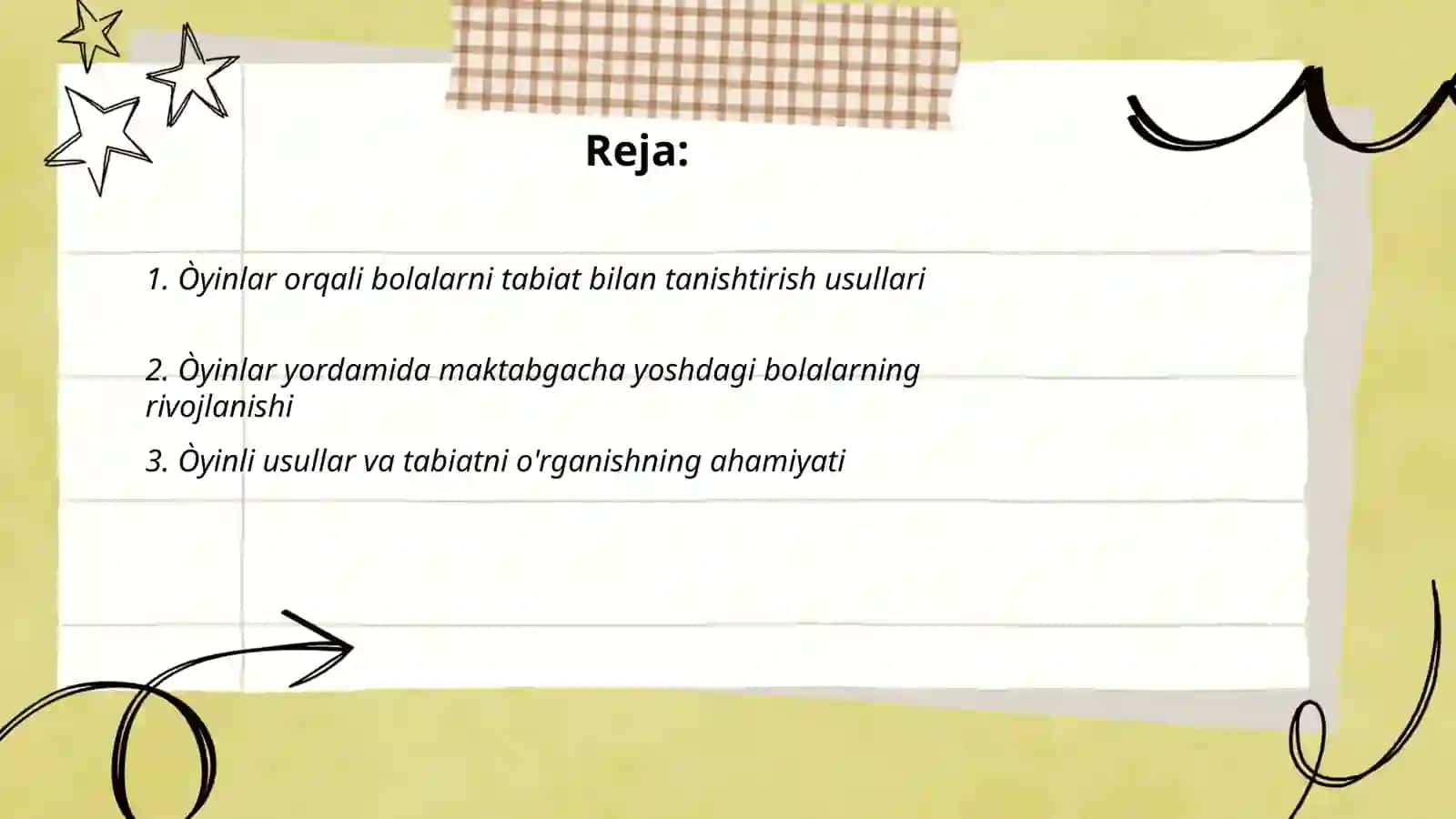 Òyinlar asosida bolalarni tabiat bilan tanishtirish texnologiyasi 2