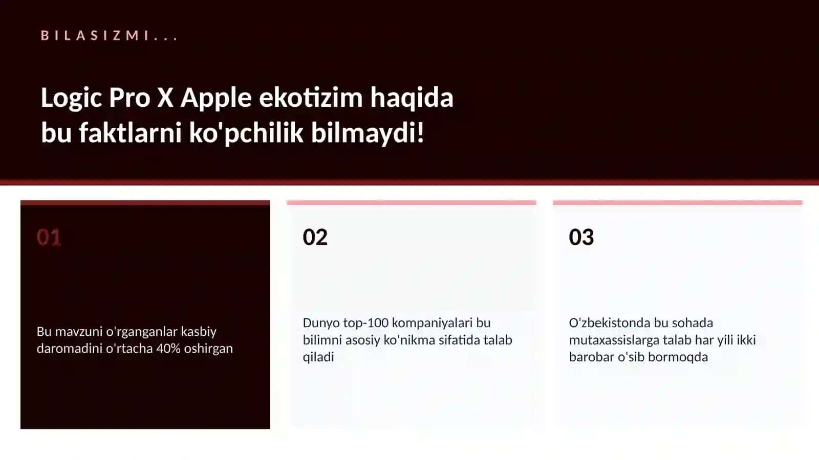 MUSIQA VA AUDIO TEXNOLOGIYALAR 2