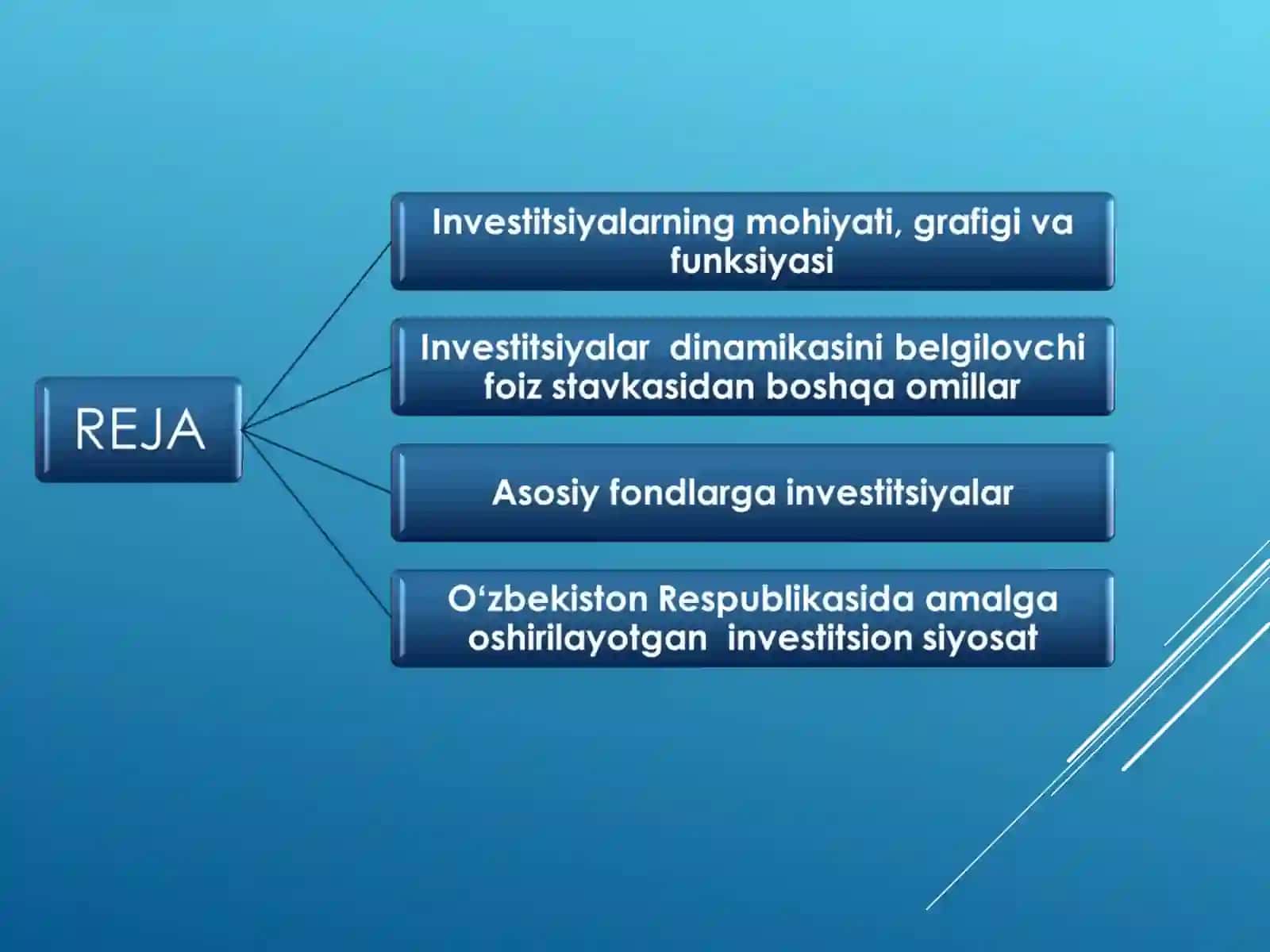 MAKROIQTISODIYOTDA INVESTITSIYALARNING AHAMIYATI VA INVESTITSIYA FUNKSIYASI 2