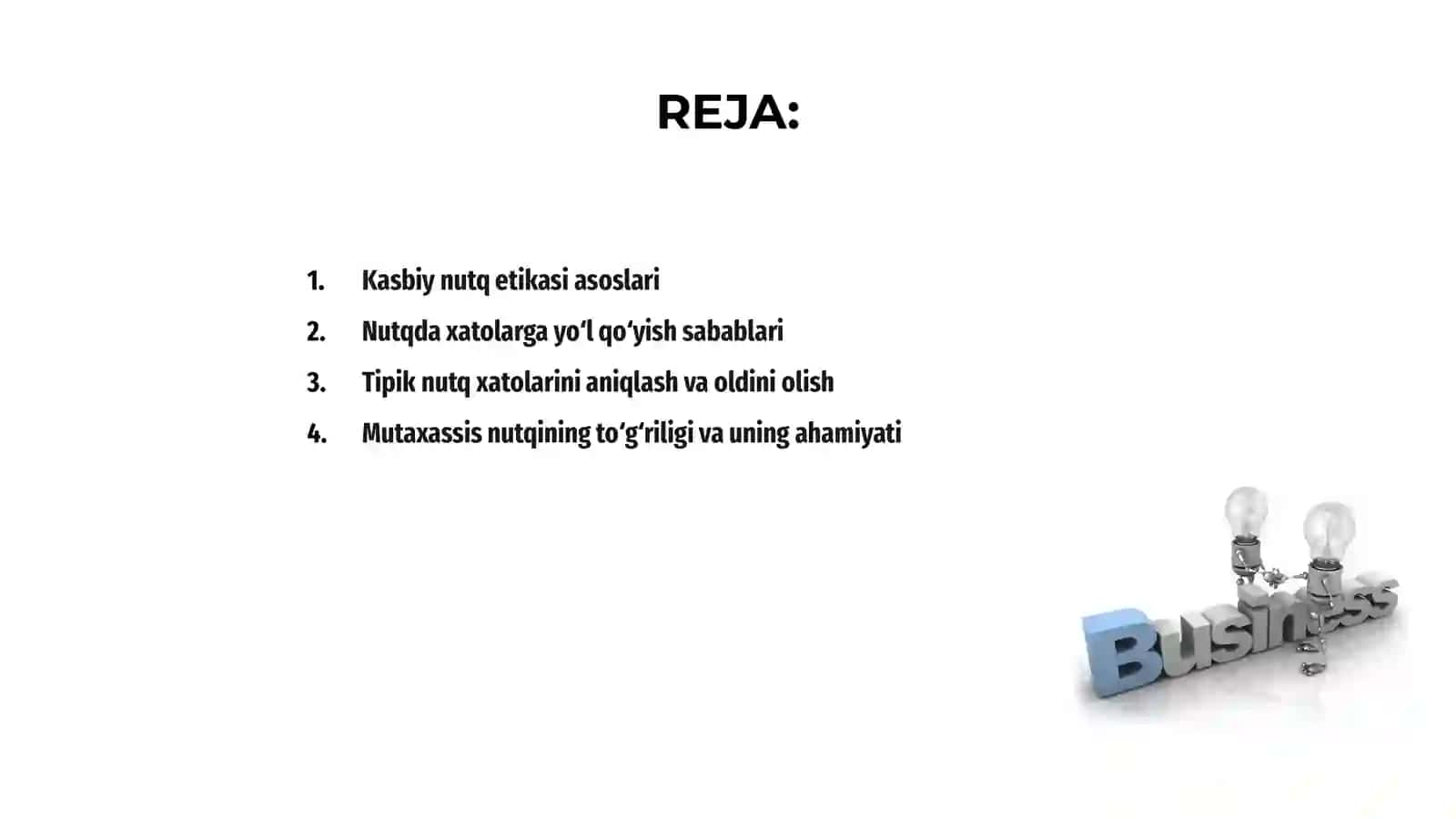 Kasbiy nutq etikasi 2