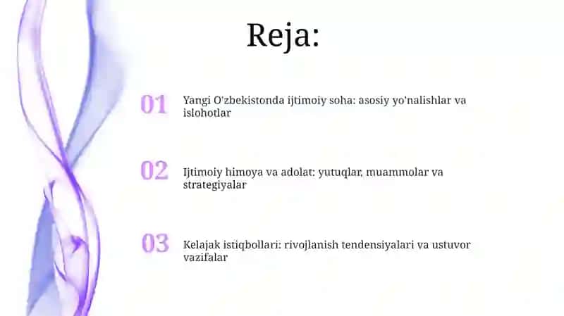 Yangi O‘zbekistonda ijtimoiy sohaga bo‘lgan zamonaviy munosabat. 2