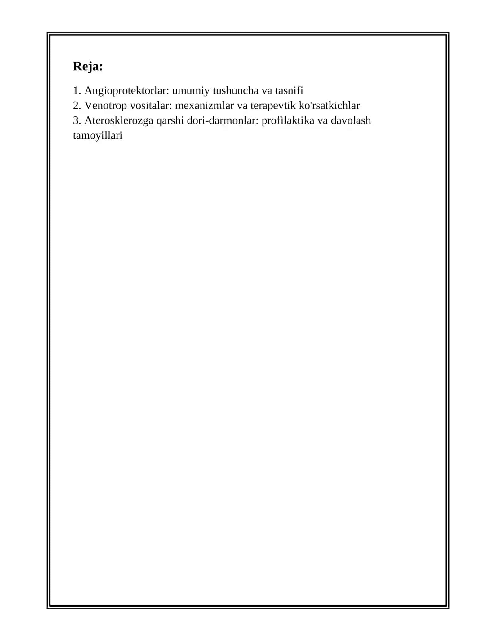 Angioprotektorlar 2