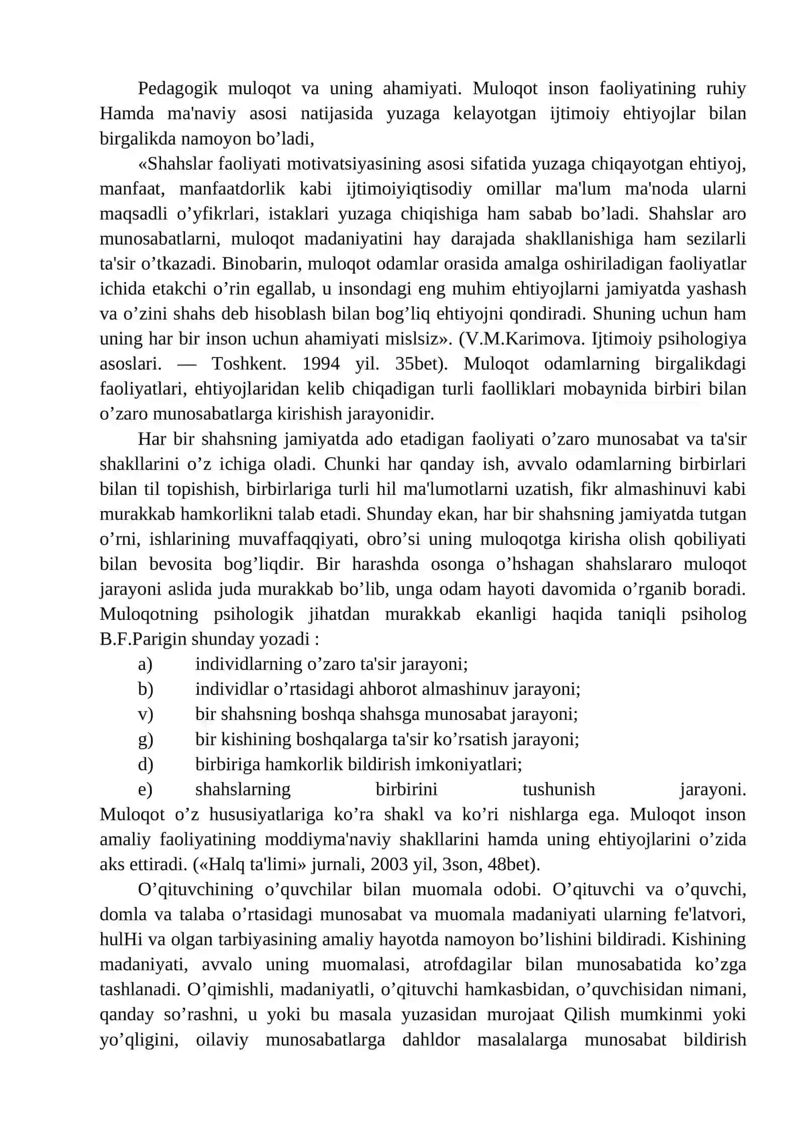 Pedagogik muloqot va uning ahamiyati 2
