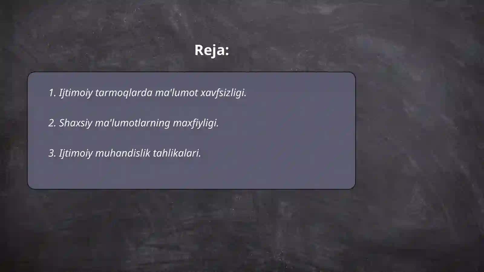 Ijtimoiy tarmoqlarda axborot xurujlari va tahdidlar 2