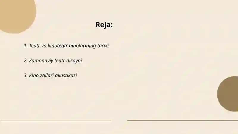Teater va kinoteatr binolari 2