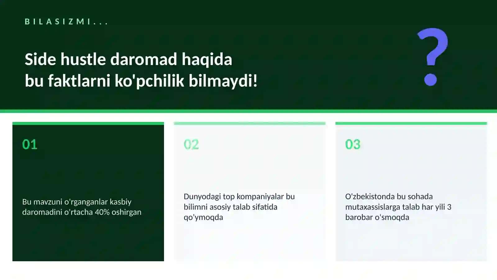 Side hustle daromad 2