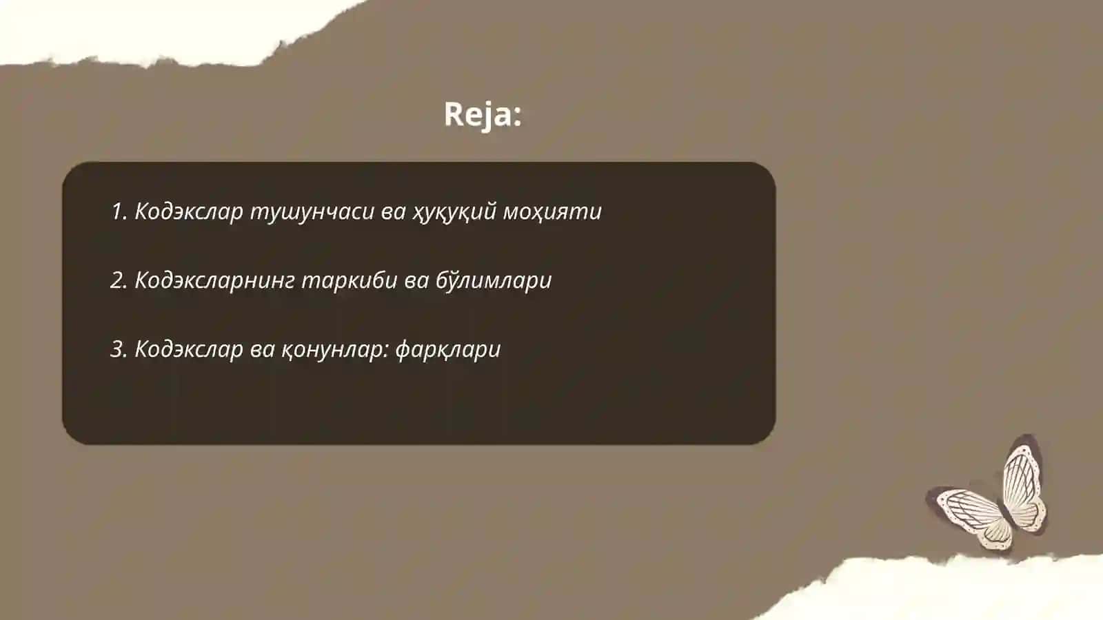 Кодэкслар 2