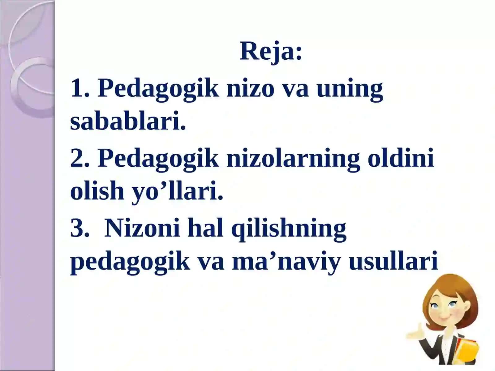Pedagogik nizo va uning sabablari 2